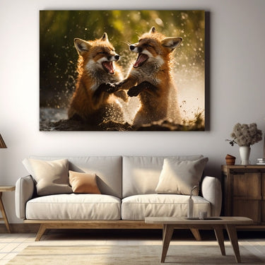 Fox Canvas Picture